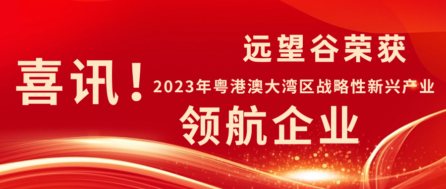 新年迎喜讯 | 奇异果体育荣获2023年粤港澳大湾区战略性新兴产业“领航企业”！